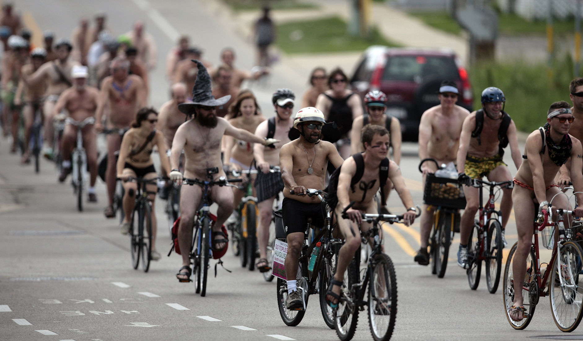 World Naked Bike Ride 2010